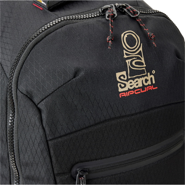2026 Rip Curl F-Light Hybrid 32L Cordura Wheeled Travel Bag 02FMTB - Black